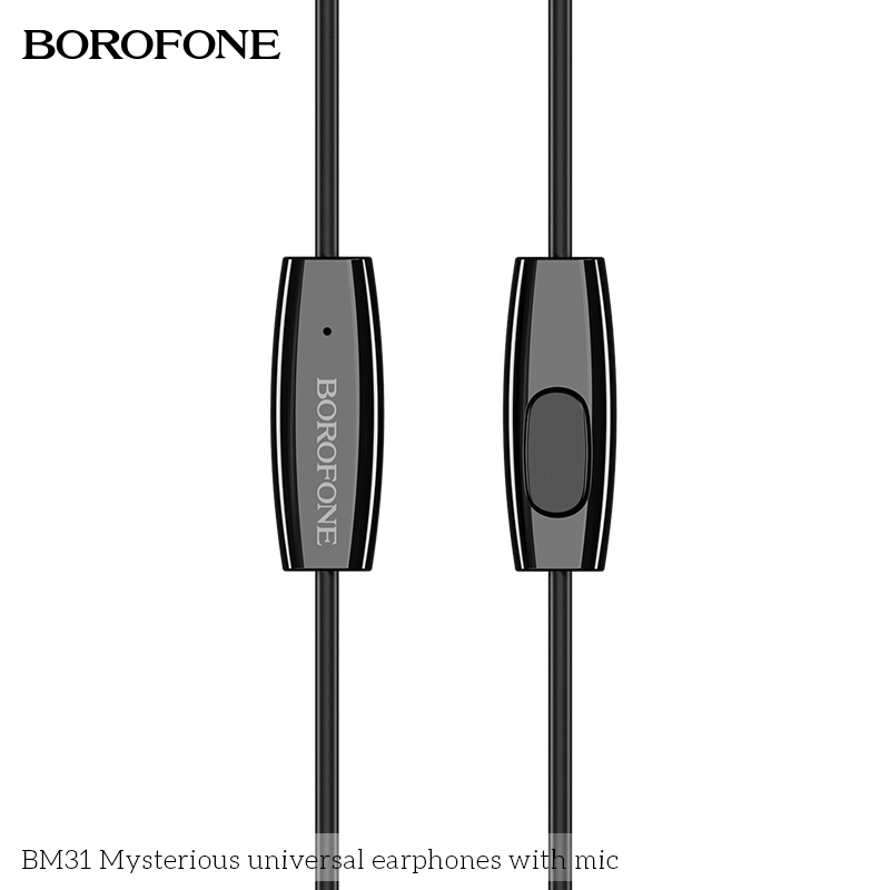 BOROFONE BM31 Mysterious wired earphones with mic NZ 6